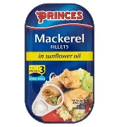 Princess Mackerel in Sunflower Oil